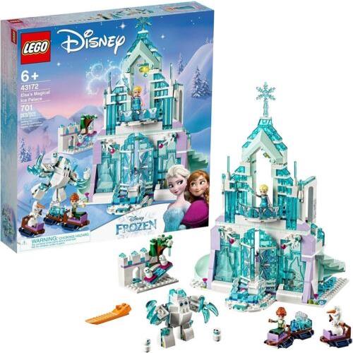 Lego: Disney Elsa`s Magical Ice Palace - 43172 Disney 701 Pieces Age 6+