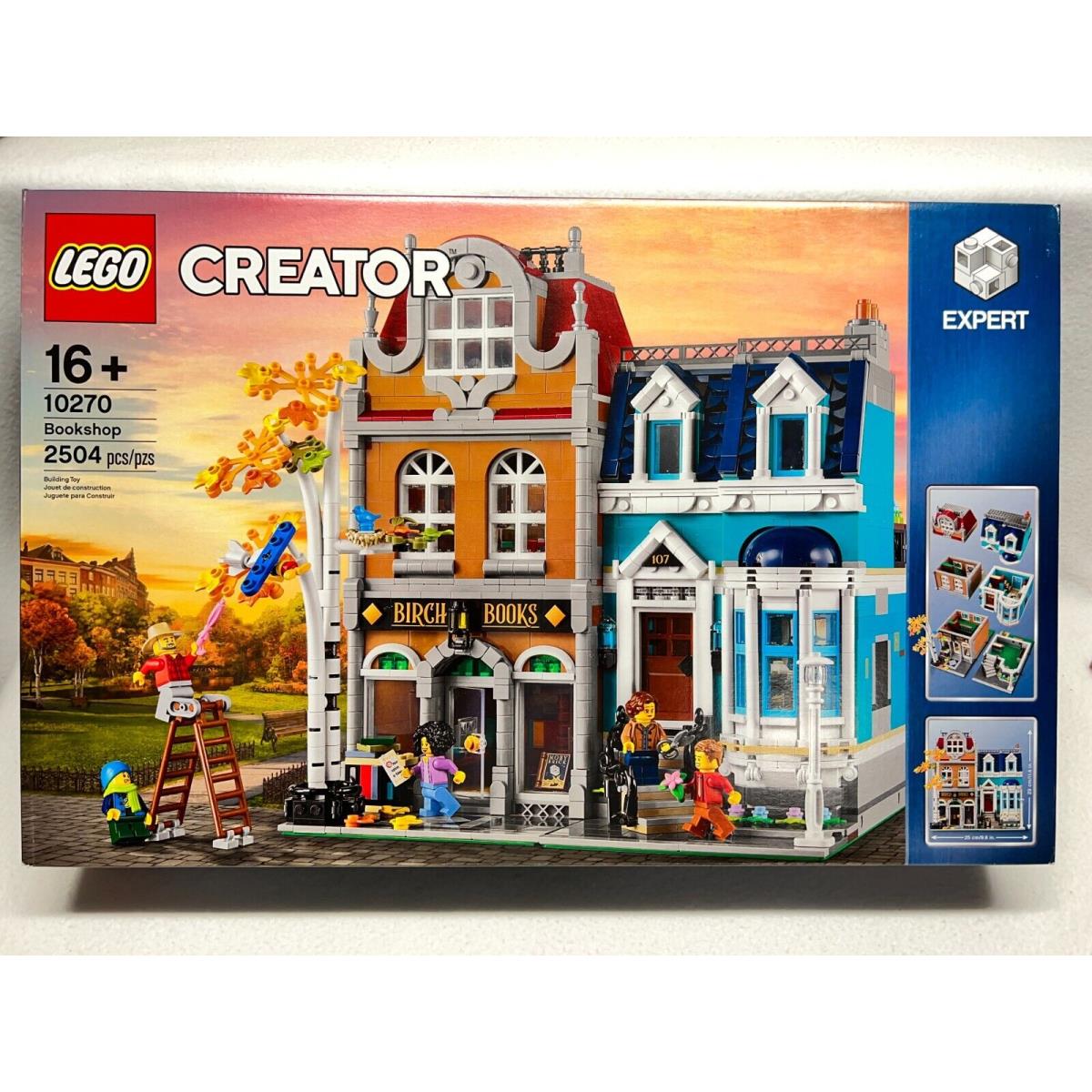 Lego Creator Expert 10270 Bookshop 2504 Pcs 2020