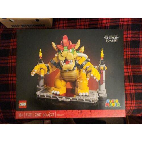 Lego 71411 The Mighty Bowser Building Kit Super Mario Series