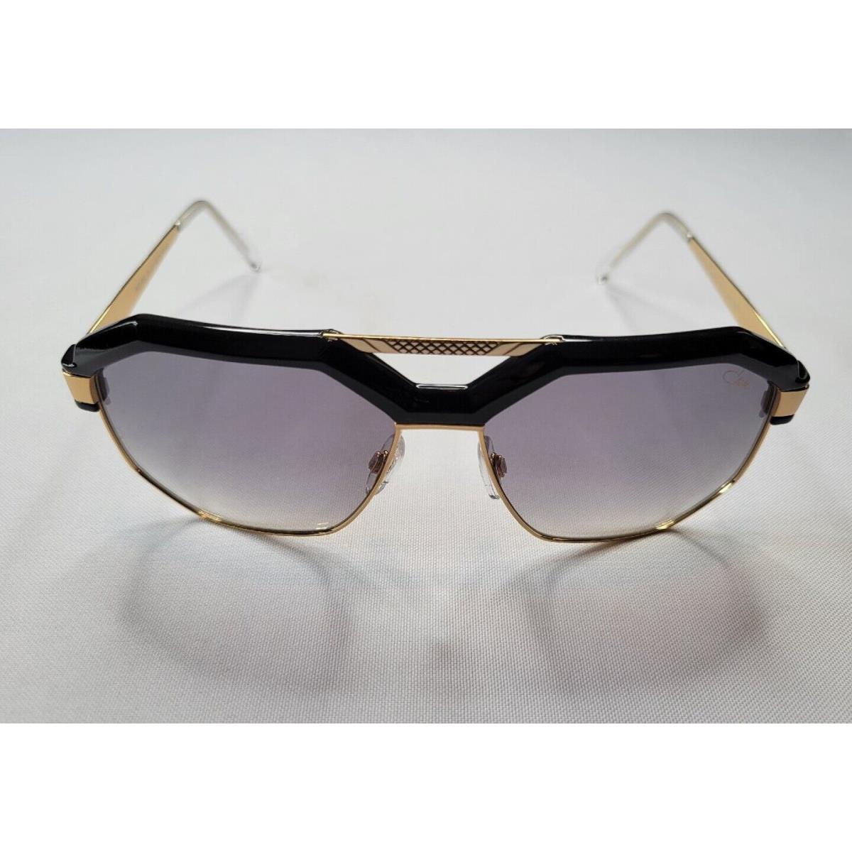 Cazal Mod. 9092 Col. 001 Gold Black Aviator Sunglasses Made IN Germany