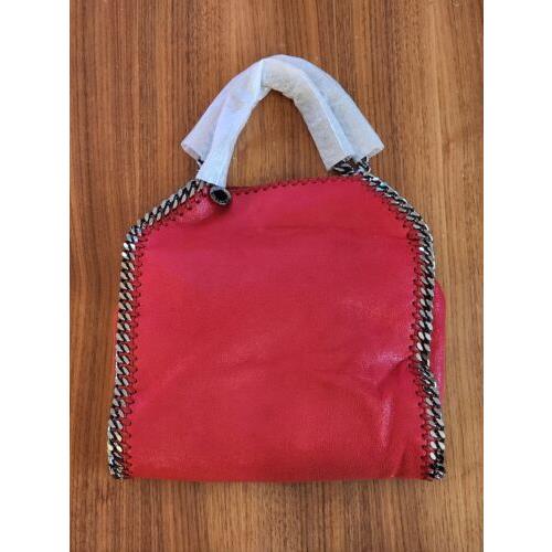 Stella McCartney  bag  Foldover - gunmetal Handle/Strap, Gunmetal Hardware, Red Exterior 2