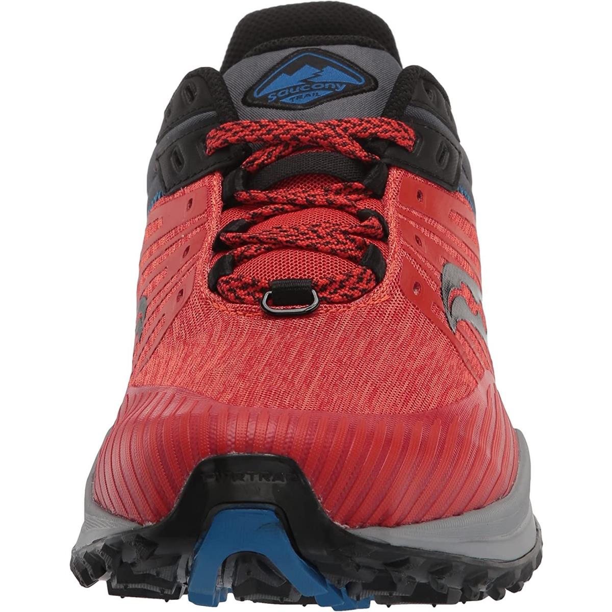 Saucony Men`s Mad River TR2 Trail Running Shoe Scarlet/Shadow