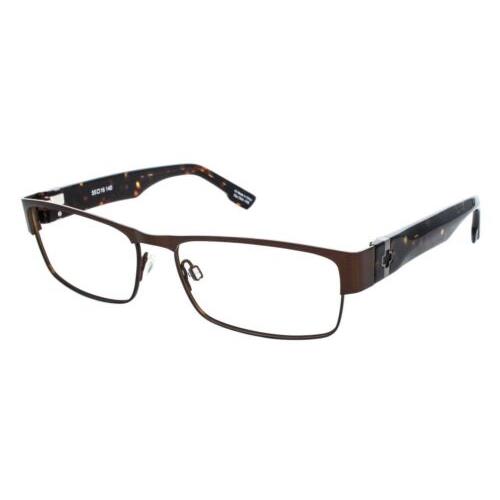 Spy Optic Trenton Men`s Eyeglass Frames - Chestnut/dark Tortoise