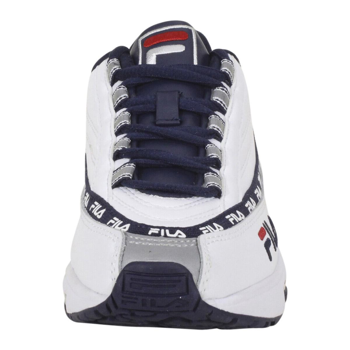 Fila DSTR-97 Sneakers White/fila Navy/fila Red Women`s Logo Tape Shoes Sz: 5.5
