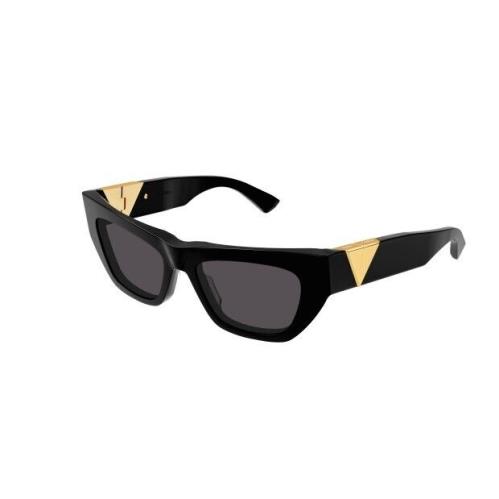 Bottega Veneta BV1177S 001 Black/grey Cat Eye Women`s Sunglasses