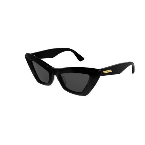 Bottega Veneta BV1101S 001 Black/grey Cat Eye Women`s Sunglasses