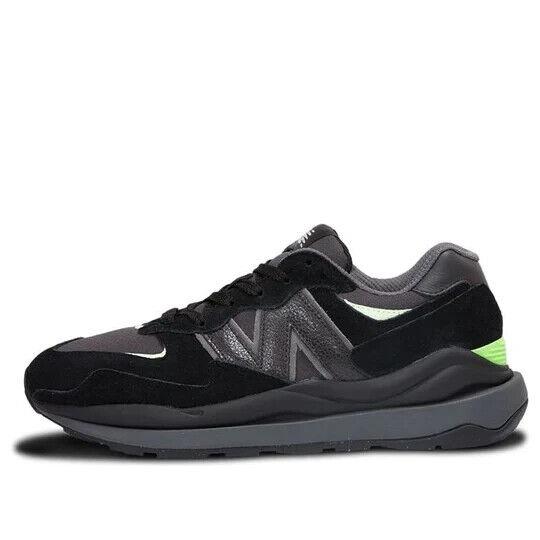 New Balance 57/40 M5740GHC Men`s Black/green Running Sneaker Shoes DDJJ43-0 - Black/Green