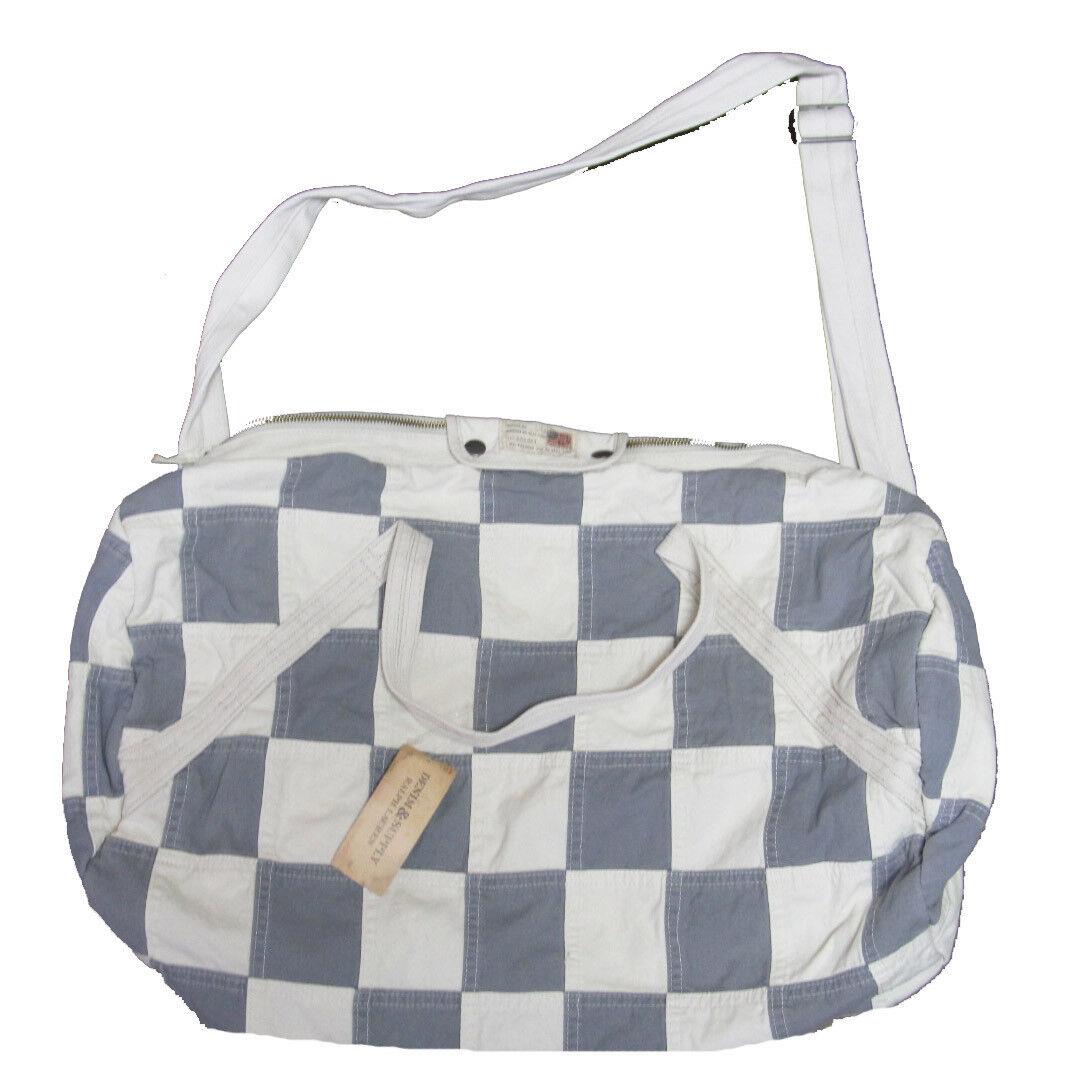 Polo Ralph Lauren Denim and Supply Canvas Messenger Shoulder Duffle Bag