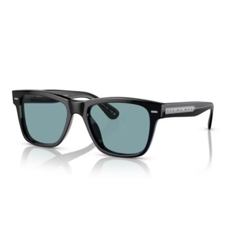 Oliver Peoples 0OV5393SU 1005P1 Black/teal Polarized 49mm Men`s Sunglasses