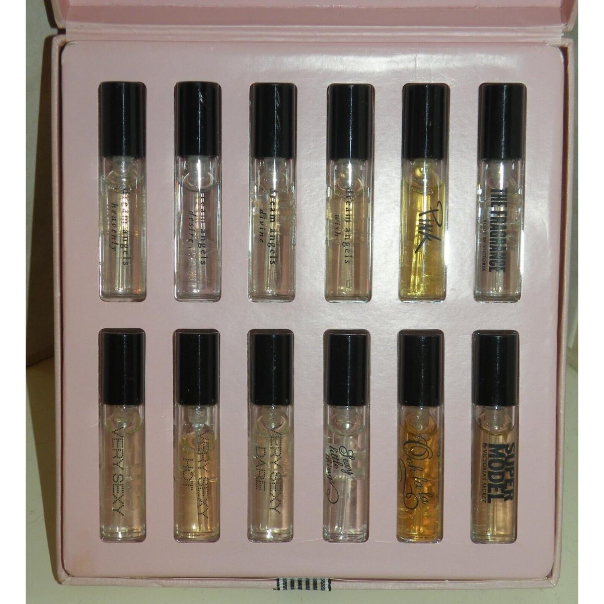 Victorias Secret Gift Set Ultimate Fragrance Collection 12pc Mini Edp Vintage