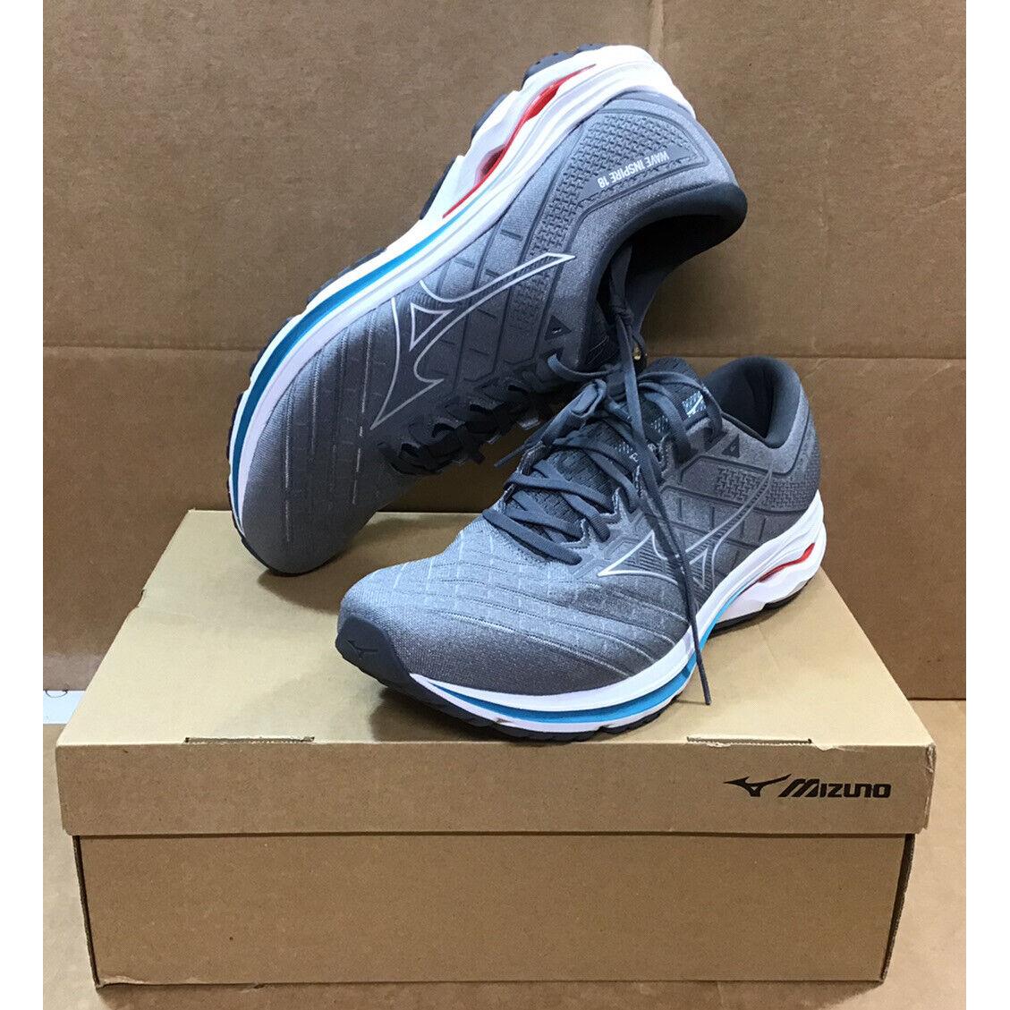 Mizuno Men`s Wave Inspire 18 Ultimate Grey/sliver Running Shoes