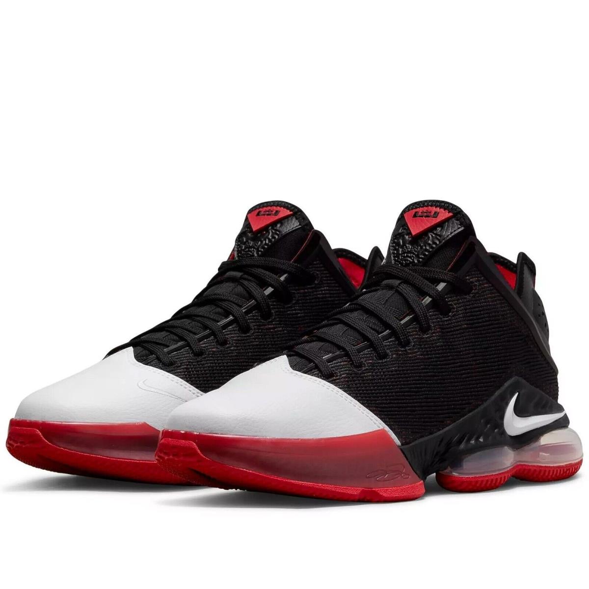 Nike shoes LeBron Low - Black/University Red/White 0