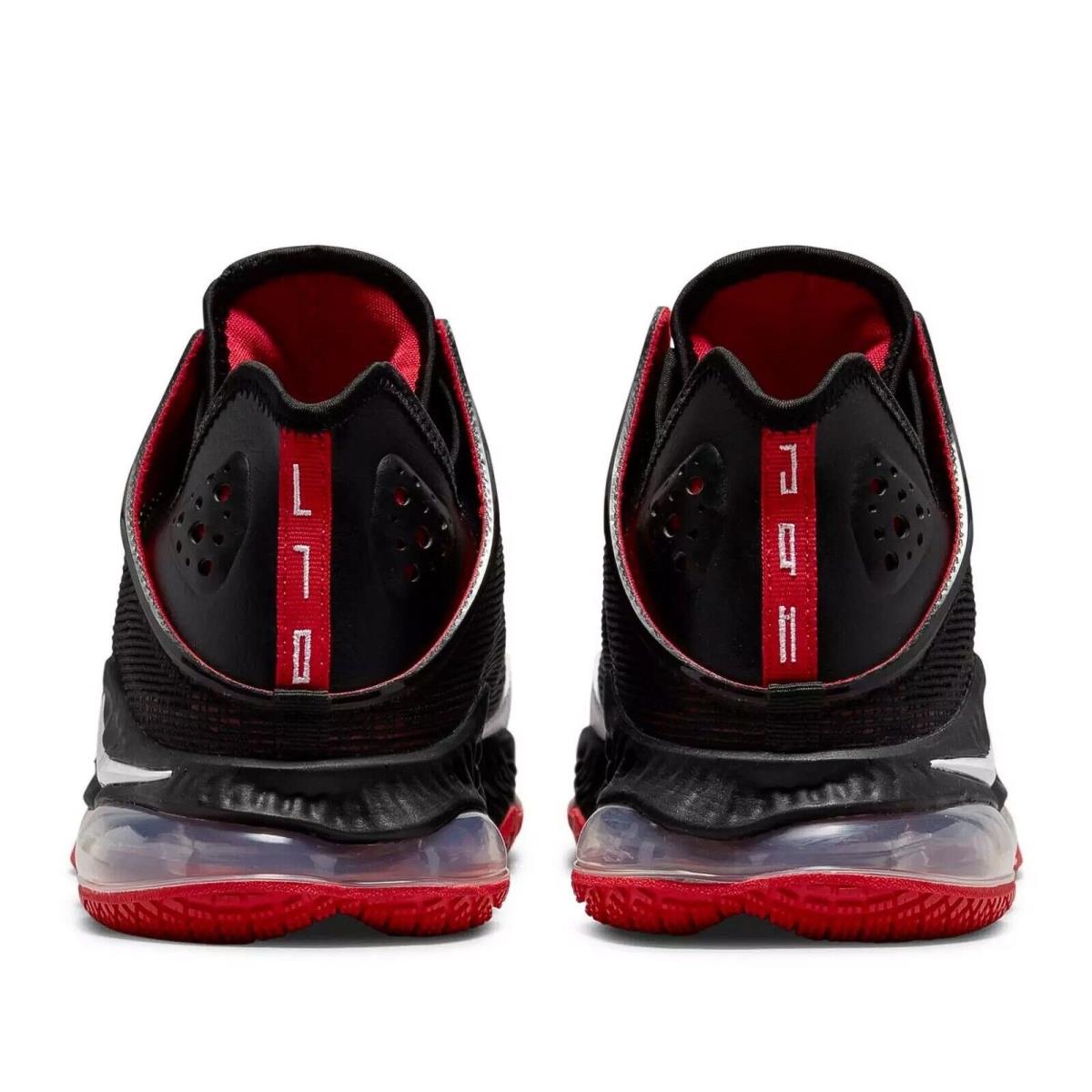 Nike shoes LeBron Low - Black/University Red/White 2
