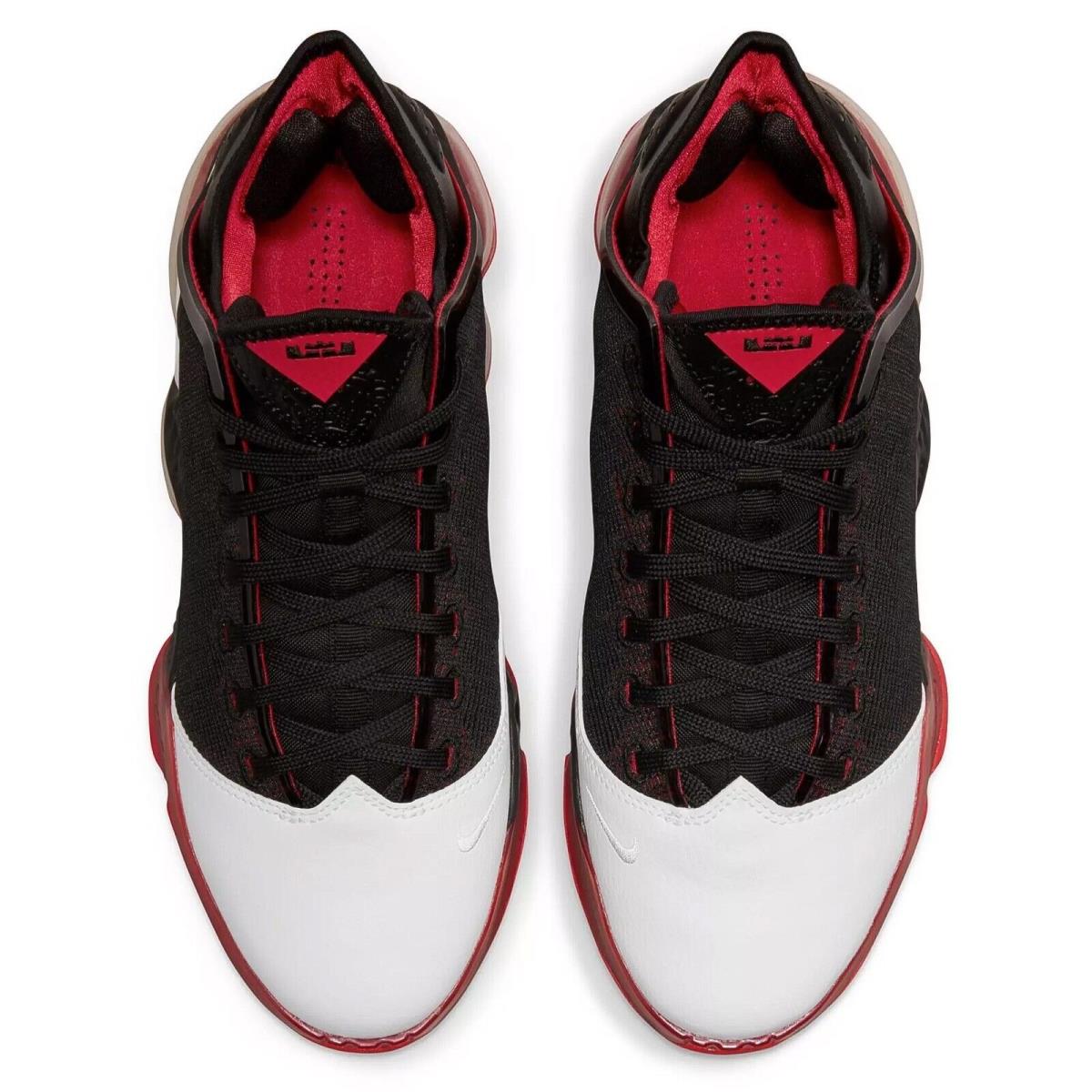 Nike shoes LeBron Low - Black/University Red/White 3