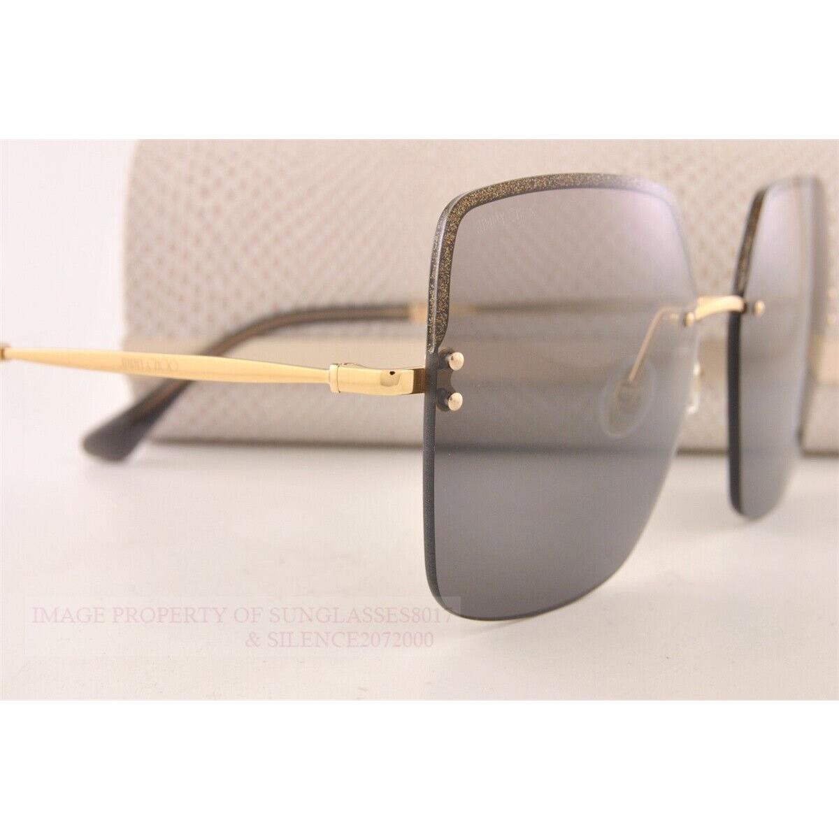 Jimmy Choo sunglasses TAVI - Gold Grey Frame, Grey Lens 3