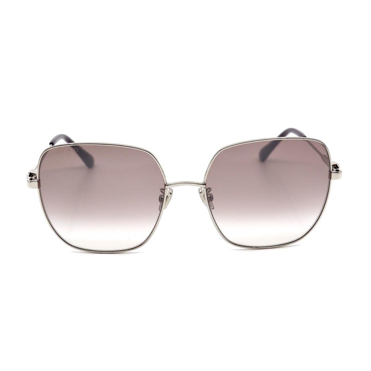 Jimmy Choo Kori/g/sk Bku Silver Gradient Sunglasses 60-18