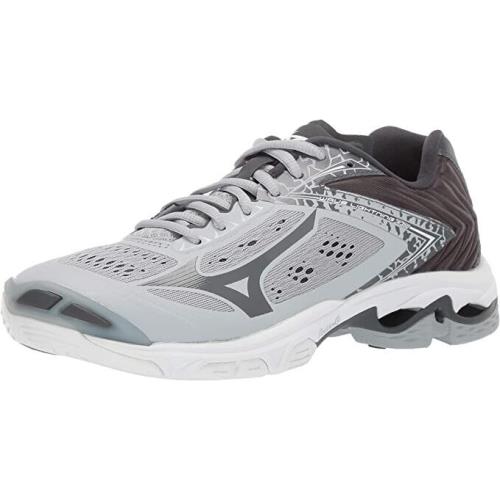 Mizuno Wave Lightning Z5 Women`s Indoor Volleyball Shoes Grey Size 11