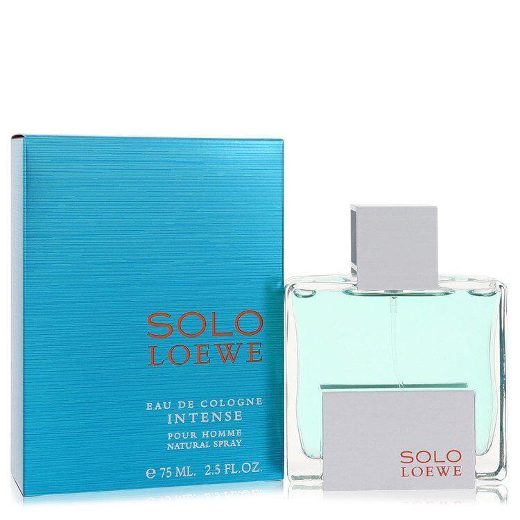 Solo Intense Cologne By Loewe For Men Perfume Eau De Cologne Spray 2.5 oz Edc