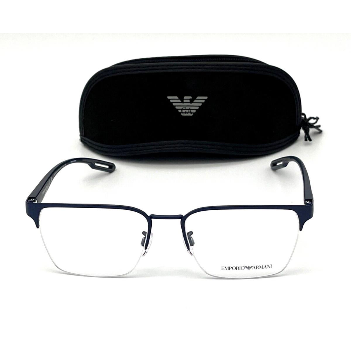 Emporio Armani EA1137 3018 Matte Blue / Demo Lens 56mm Eyeglasses