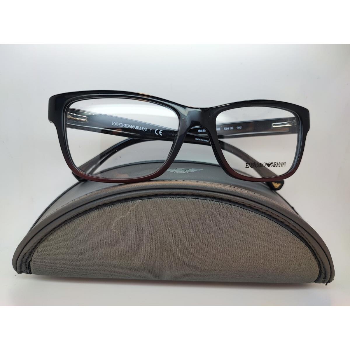 Emporio Armani Eyeglasses-ea 3051 5348 53 Black