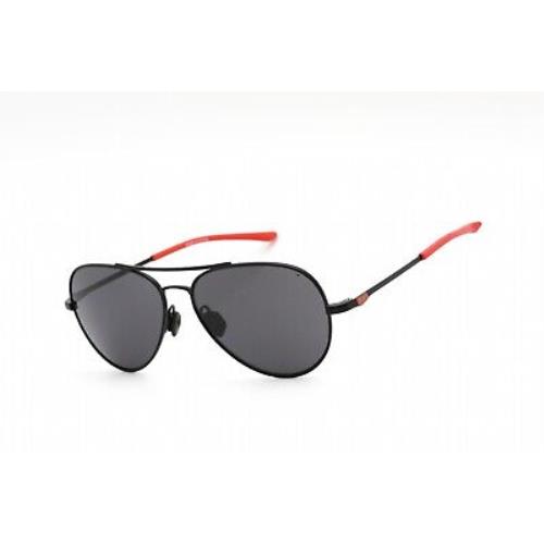 Under Armour UA Instinct 0BLX IR Sunglasses Black Red Frame Grey Lenses 51 Mm