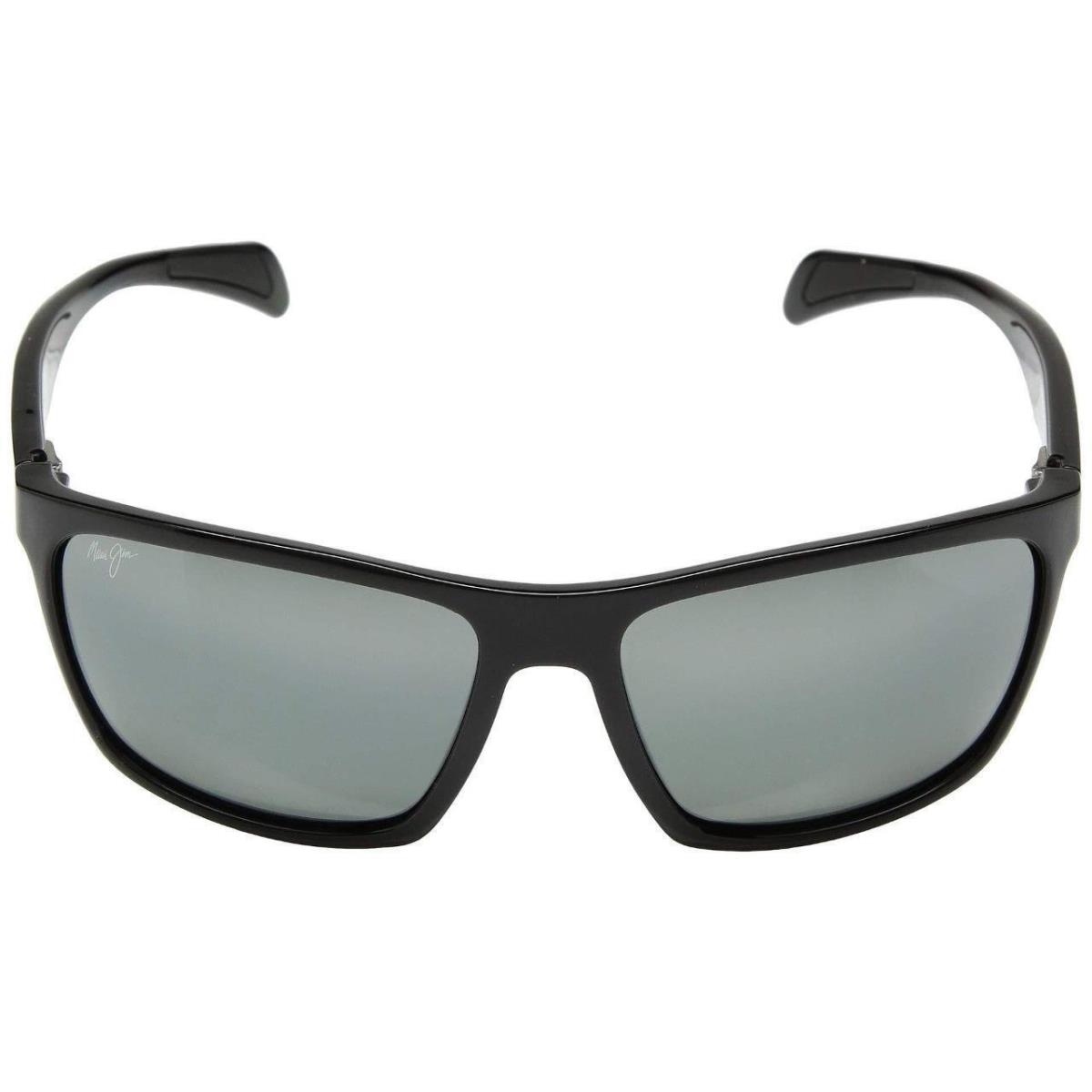 Maui Jim Makoa Polarized Sunglasses 804-02 Black/gray Mirror Glass