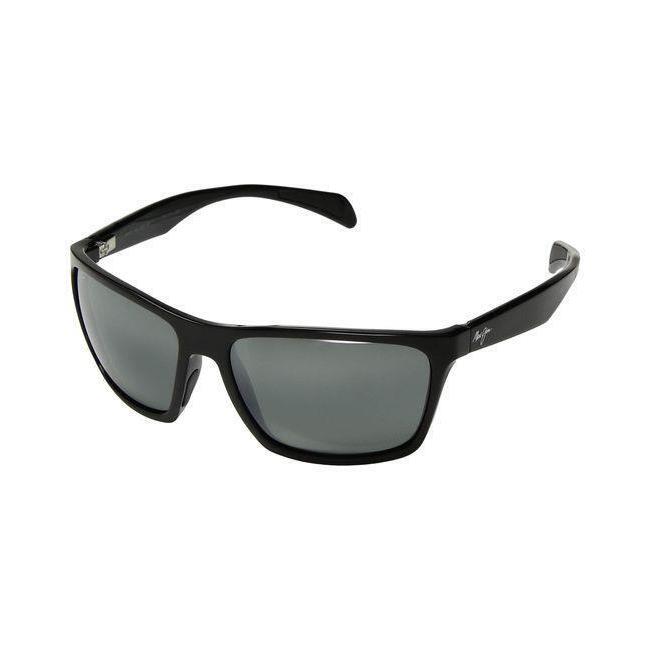 Maui Jim Makoa Polarized Sunglasses 804-02 Black/gray Mirror Glass