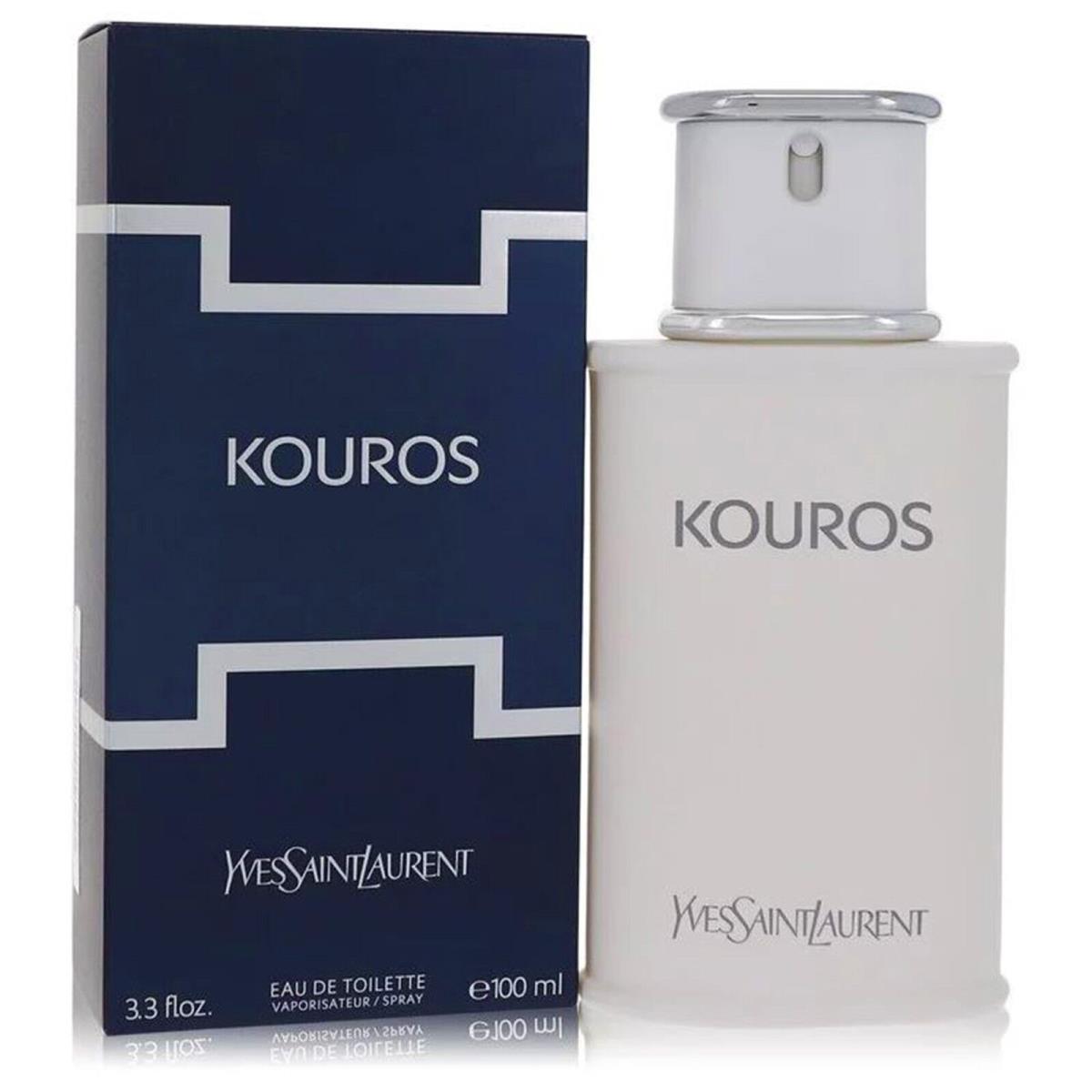 Kouros Cologne by Yves Saint Laurent Men Perfume Eau De Toilette Spray 3.4 oz