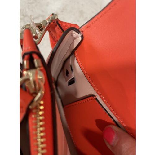 Kate Spade  bag  butterfly - Orange Handle/Strap, Silver Hardware, orange multi Exterior 13