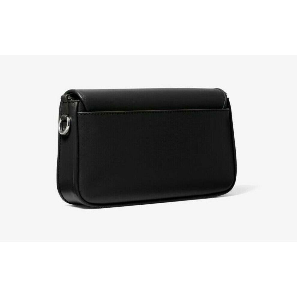 Michael Kors  bag  Bradshaw - Black , 1 Black Hand strap + 1 Black Crossbody/Shoulder Handle/Strap, Silver Hardware 9