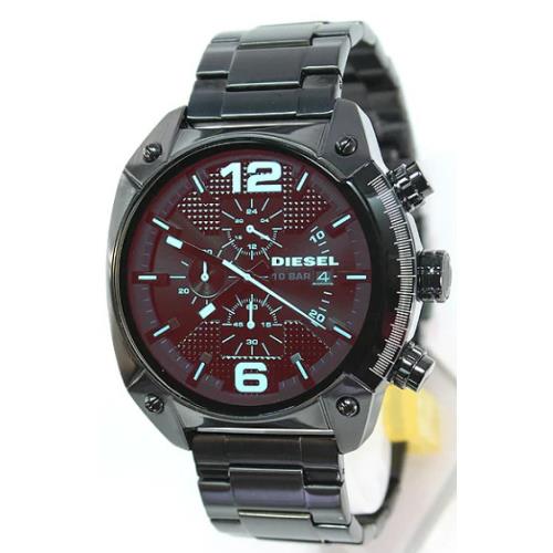 Diesel Overflow Iridescent Dial Chronograph Men`s Watch DZ4316