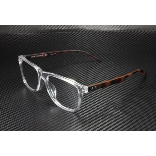 Armani Exchange AX3048F 8235 Chrystal Pillow 56 mm Men`s Eyeglasses