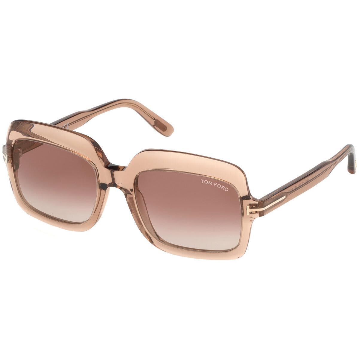 Tom Ford FT0688 45G Clear Brown Sunglasses