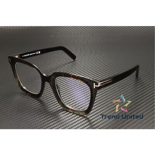 Tom Ford FT5880 B 052 Plastic Dark Havana 51 mm Women`s Eyeglasses