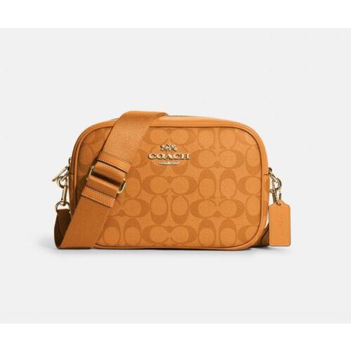 Coach  bag  Camera Bag - Orange Handle/Strap, Gold Hardware, IM/Light Orange Exterior 0