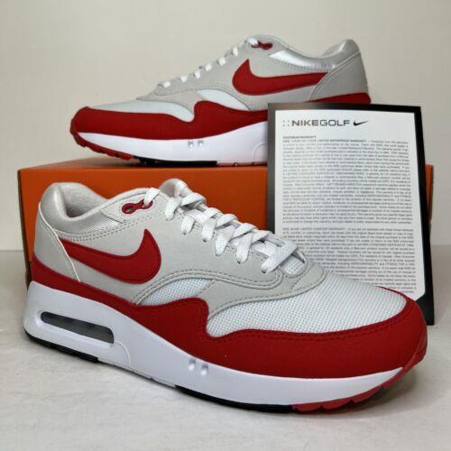 Nike Air Max 1 `86 OG Golf Big Bubble Sport Red Shoes DV1403-160 Men`s Size 8
