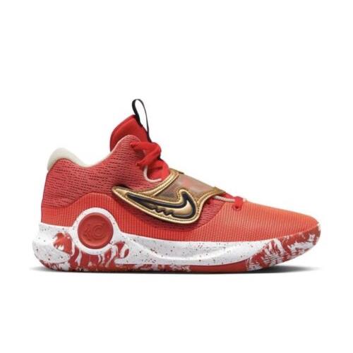 Sz 10.5 - Nike Men`s KD Trey 5 X `university Red Metallic Gold` Shoes DD9538-600 - Red