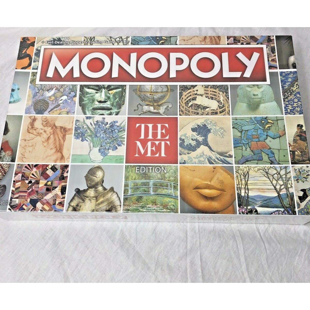 Monopoly The Met Edition Metropolitan Museum Of Art York City Nyc