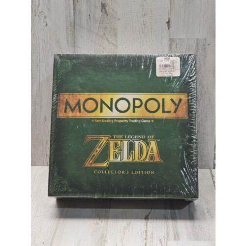 Legend of Zelda Monopoly Collector`s Edition Board Game New-gamestop Exclusive
