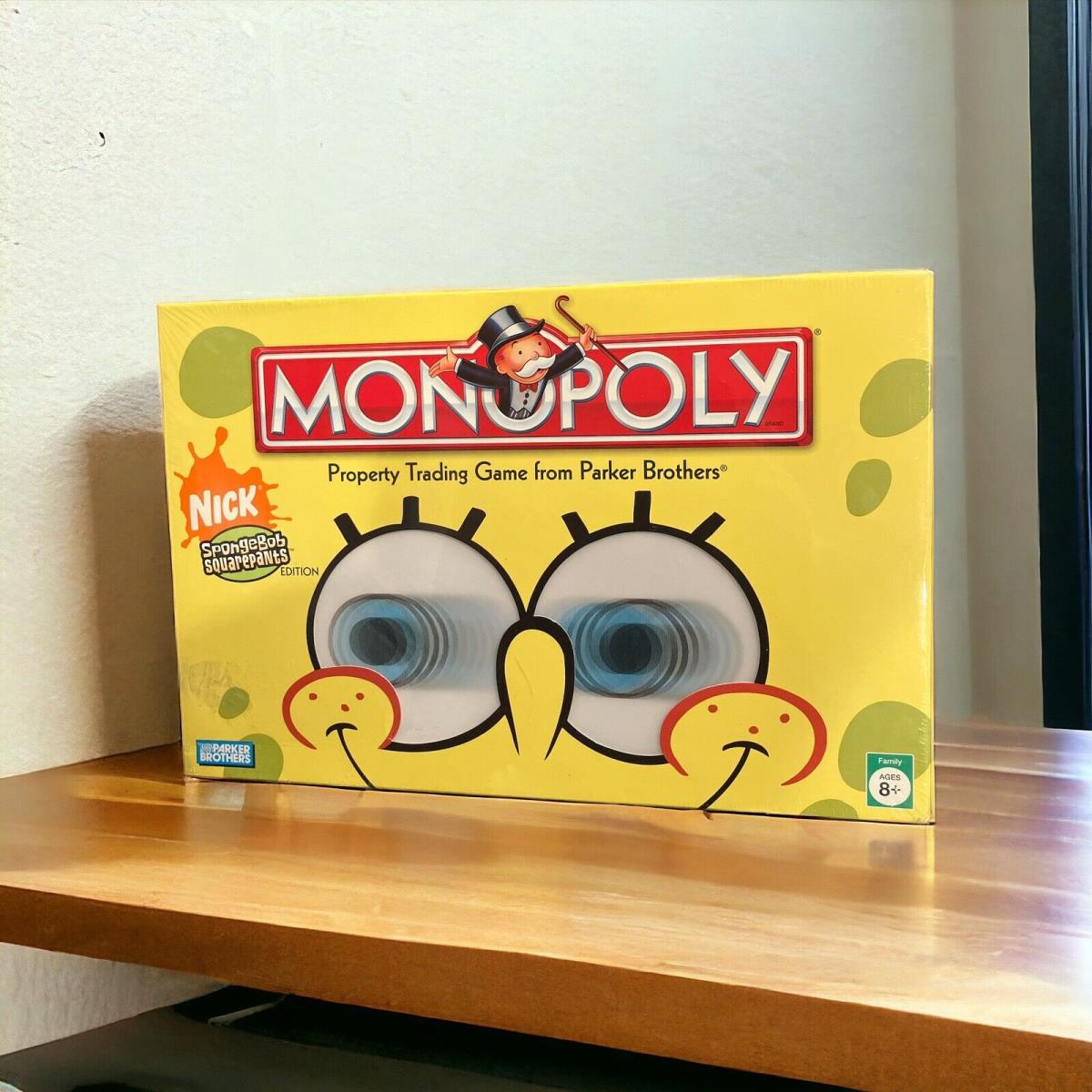 Spongebob Squarepants Monopoly 2005 Board Game Nickelodeon