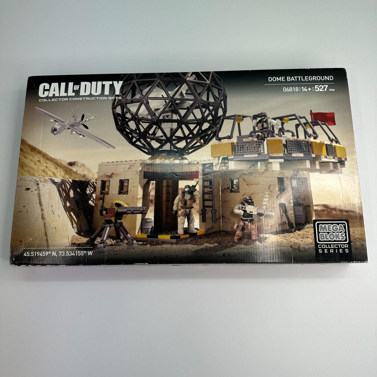Mega Bloks Collector Series Call Of Duty Dome Battleground Set 06818 2013