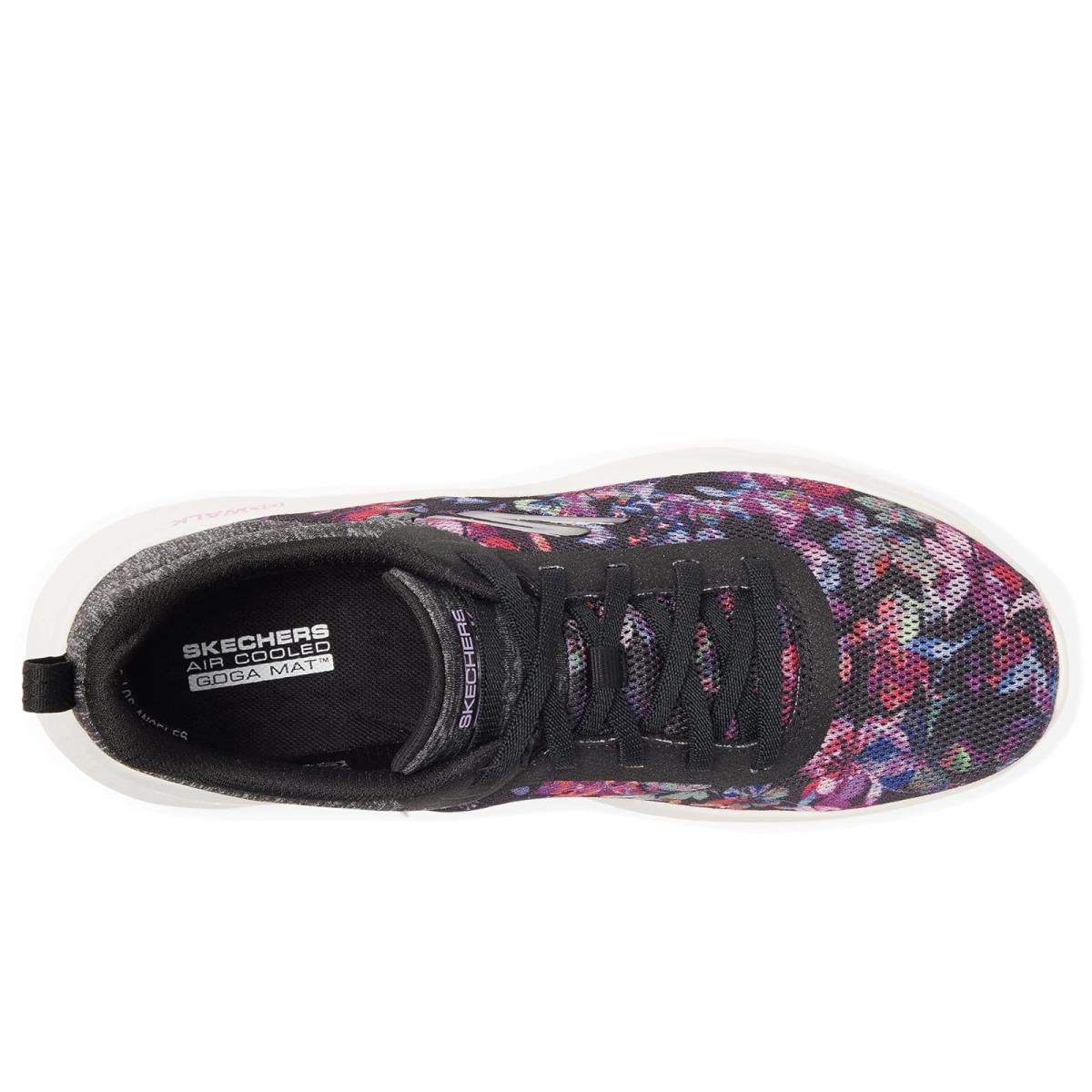 Woman`s Shoes Skechers Performance Go Walk Flex - Flower Zone