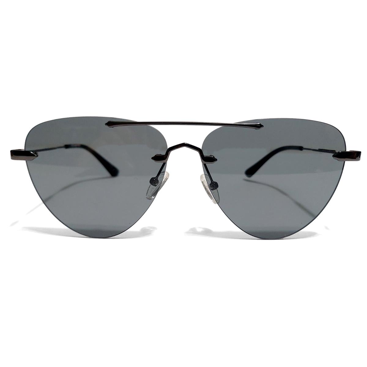 Mcq By Alexander Mcqueen Smoke Dark Grey Black Sunglasses MQ0225SA