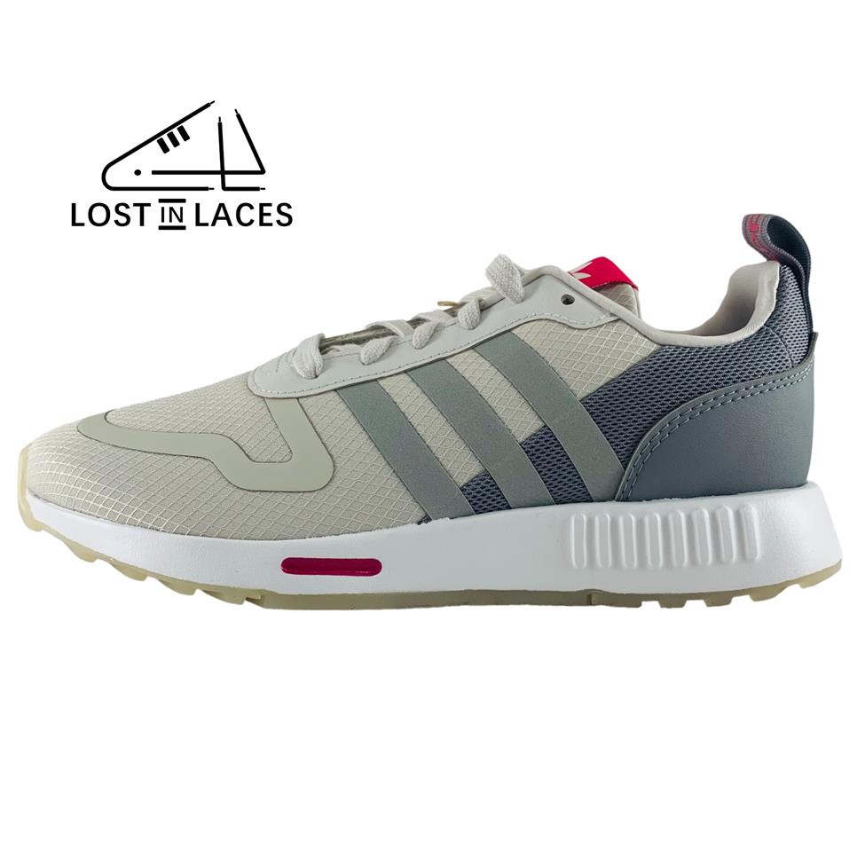 Adidas Multix 2.0 Grey Magenta Sneakers Lifestyle Shoes Women`s Sizes - Gray