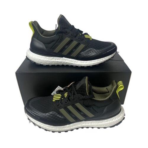 Adidas Ultraboost Cold.rdy Dna Black/olive Running Shoes G54966 - Black