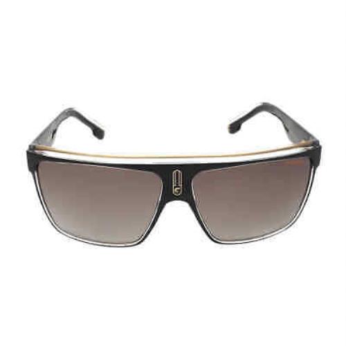 Carrera Brown Shaded Browline Men`s Sunglasses Carrera 22/N 02M2/HA 63