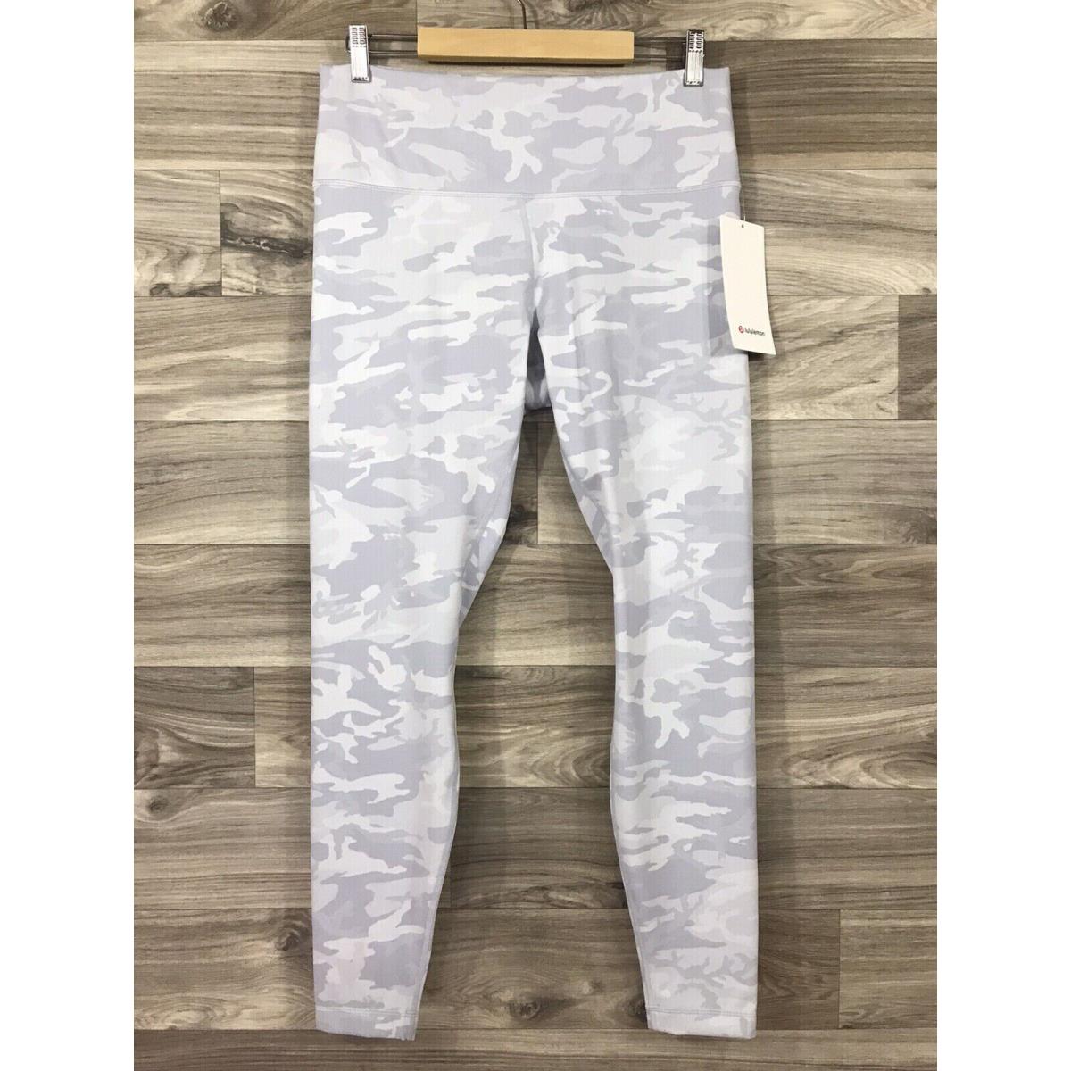 Lululemon Wunder Under HR Tight 25 Jacq Size 8 Incognito Camo Ptmn Gray