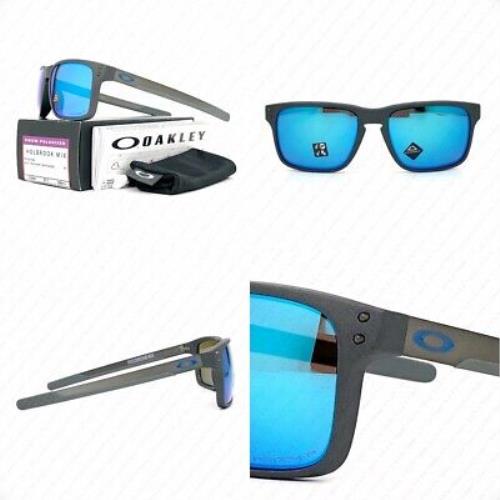 Oakley Holbrook Mix OO9384-1057 Steel W/prizm Sapphire Polarized Sunglasses - Steel Frame, Prizm Sapphire Lens, Steel Manufacturer