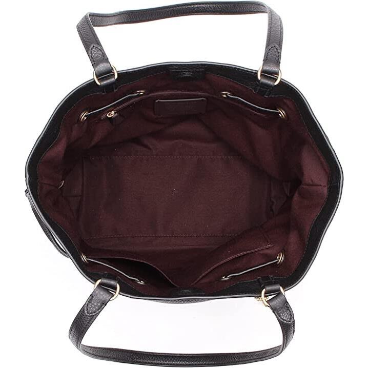 Coach  bag   - Black Handle/Strap, Gold Hardware, Black Exterior 2