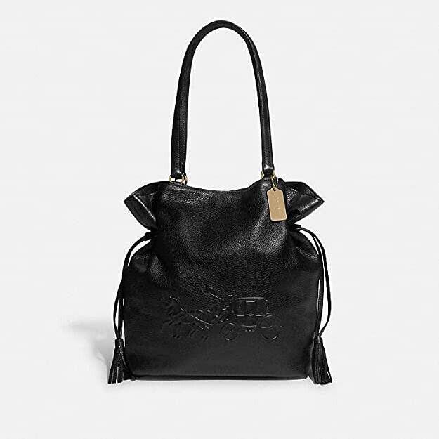 Coach  bag   - Black Handle/Strap, Gold Hardware, Black Exterior 0